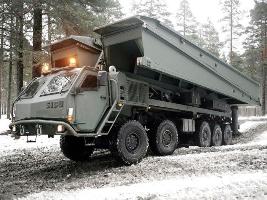  Sisu E15T 10x10 KMW Bridge System 2006 года  (фото 2 из 3)